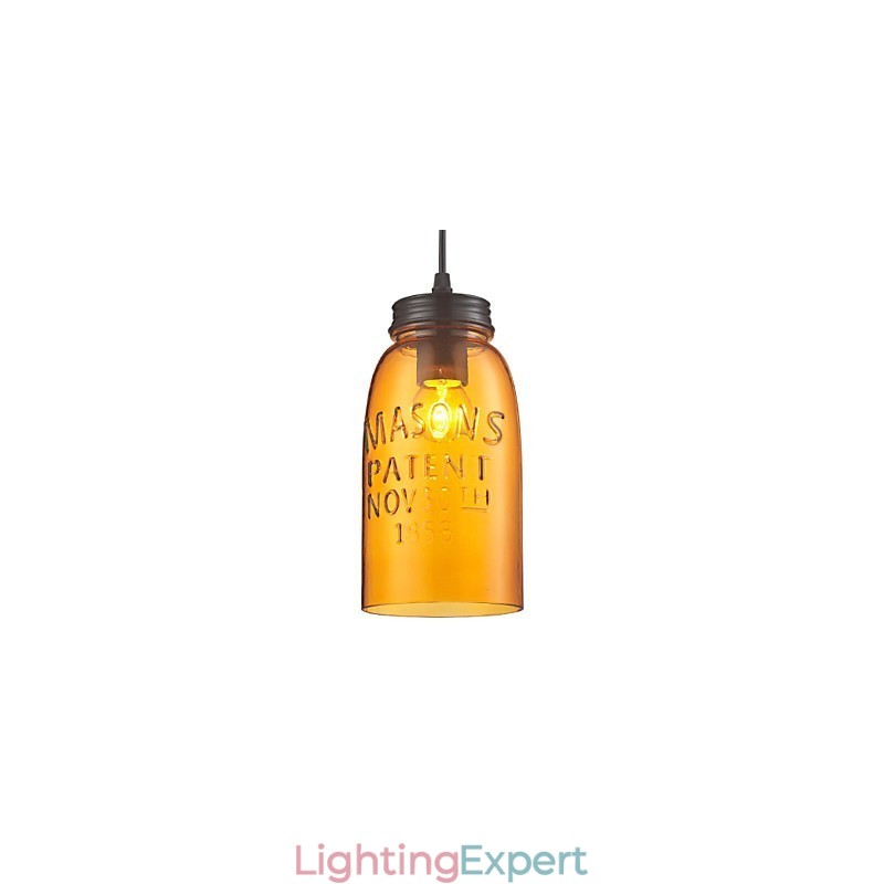 Pendant 1 Light Italy Style Transparent Electroplating
