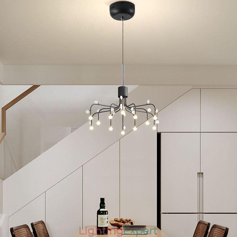 Pendant Light Nordic Creative Natural White Ceiling Light 14 Lights