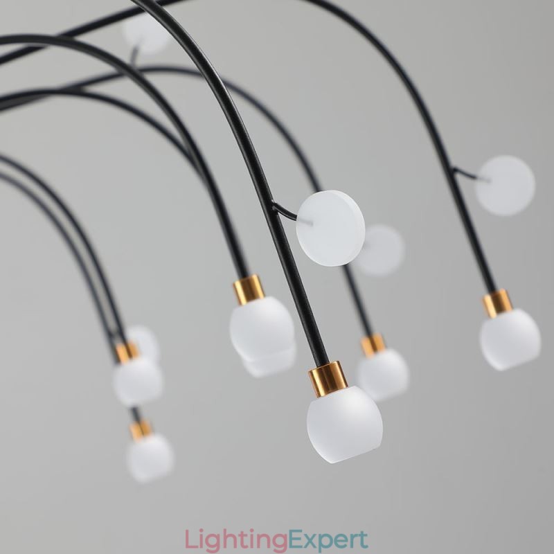Pendant Light Nordic Creative Natural White Ceiling Light 14 Lights