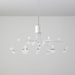 Pendant Light Nordic Creative Natural White Ceiling Light 14 Lights