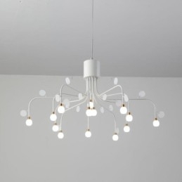 Pendant Light Nordic Creative Natural White Ceiling Light 14 Lights