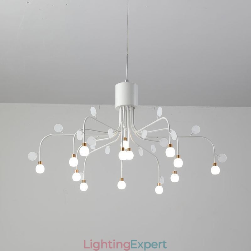 Pendant Light Nordic Creative Natural White Ceiling Light 14 Lights