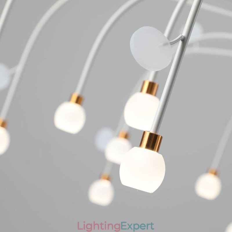 Pendant Light Nordic Creative Natural White Ceiling Light 30 Lights