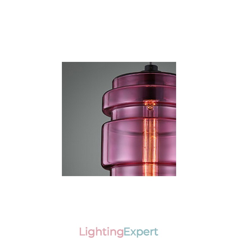 Chandelier Mini Style Modern Contemporary Glass