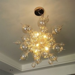Modern Pendant Light Minimalist Bubble Glass Ceiling Light