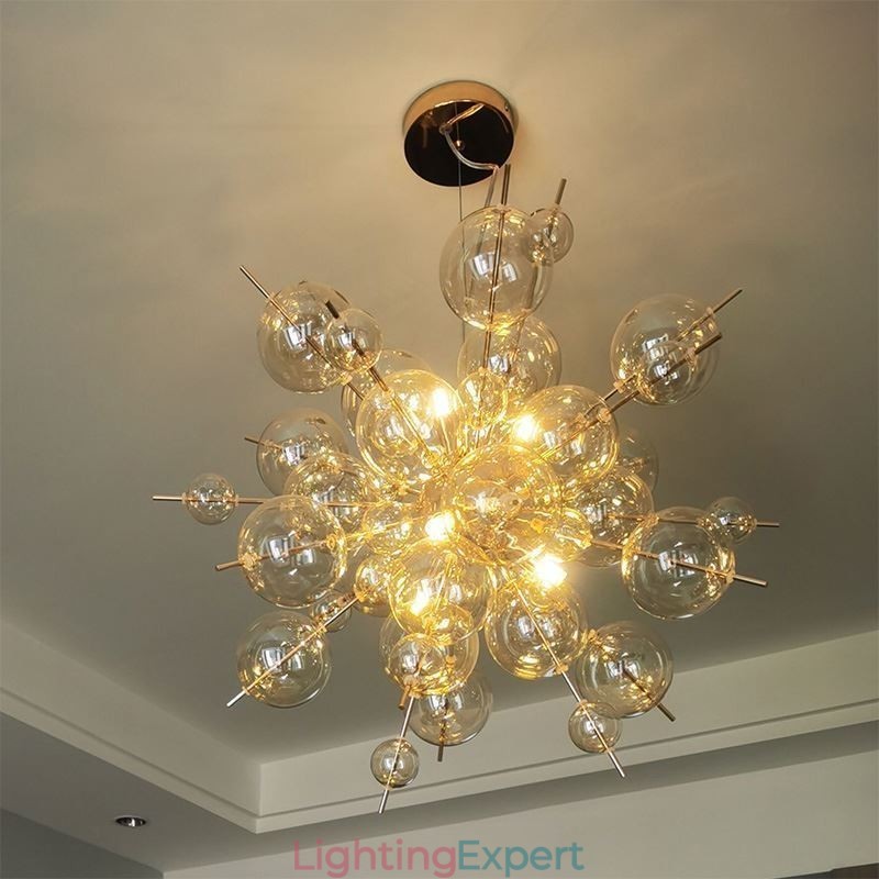 Modern Pendant Light Minimalist Bubble Glass Ceiling Light