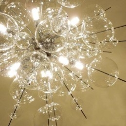 Modern Pendant Light Minimalist Bubble Glass Ceiling Light