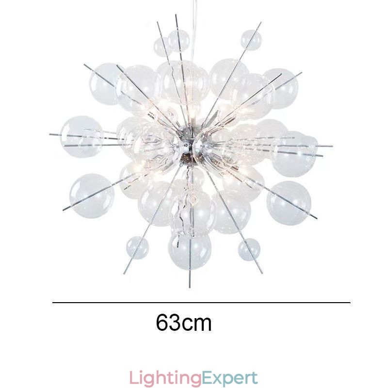 Modern Pendant Light Minimalist Bubble Glass Ceiling Light