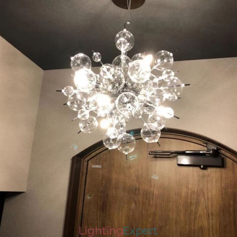 Modern Pendant Light Minimalist Bubble Glass Ceiling Light