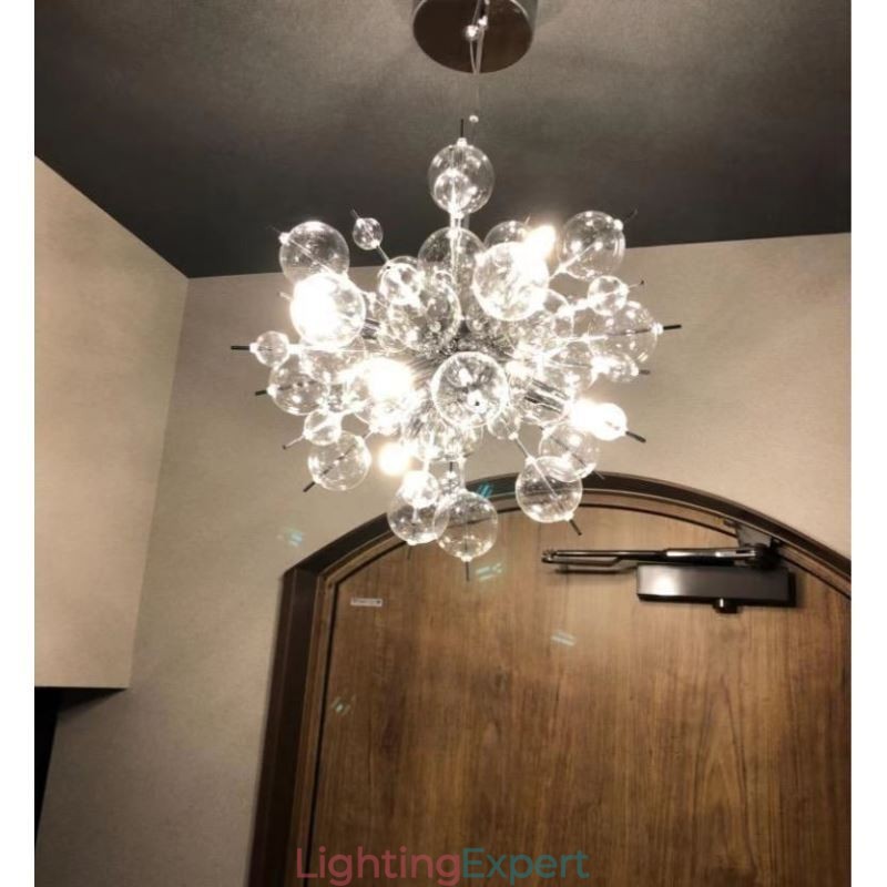 Modern Pendant Light Minimalist Bubble Glass Ceiling Light
