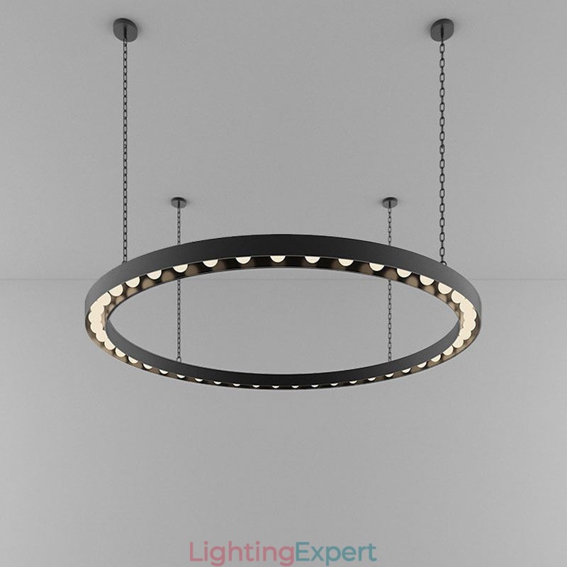 American Pendant Light Retro Wrought Iron Decoration Ceiling Light