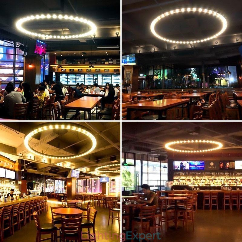 American Pendant Light Retro Wrought Iron Decoration Ceiling Light