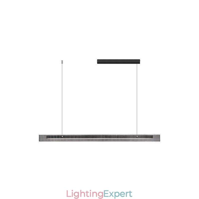 Pendant Light 100CM Glass Ceiling Light Stepless Dimmable With Remote Control