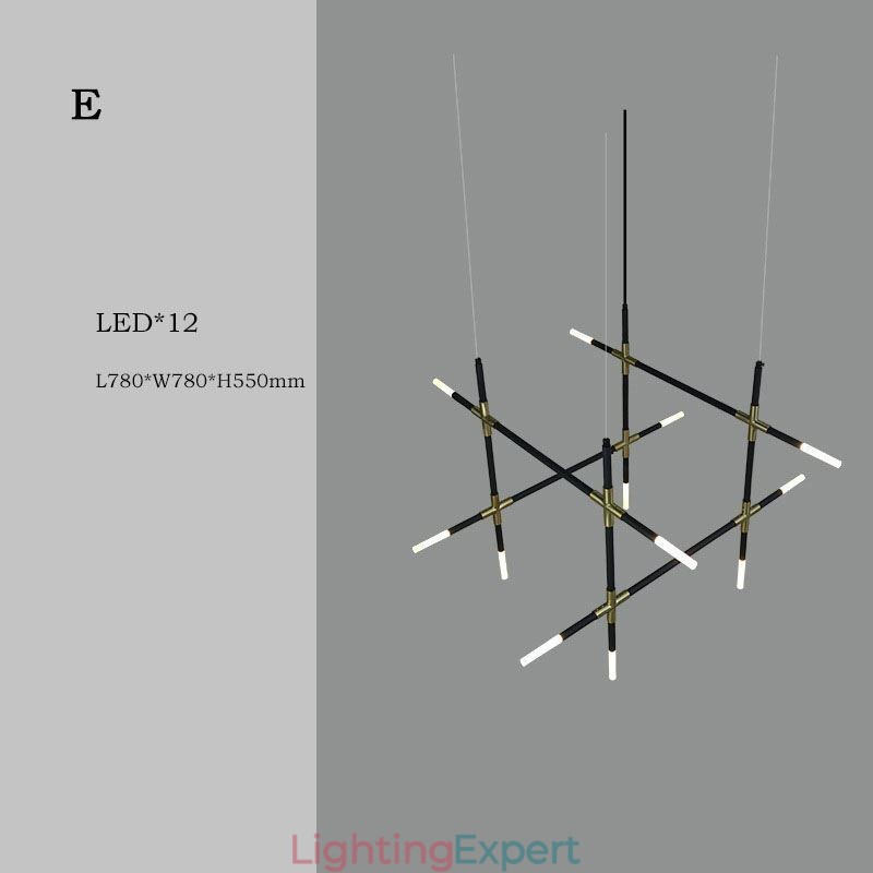 Pendant Light Splicing Warm White Creative Ceiling Light DIY Combination Lamp