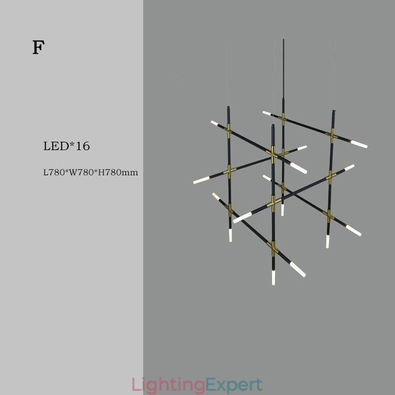 Pendant Light Splicing Warm White Creative Ceiling Light DIY Combination Lamp