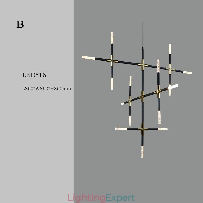 Pendant Light Splicing Warm White Creative Ceiling Light DIY Combination Lamp