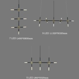 Simple Pendant Light Creative Splicing Warm White Ceiling Light DIY Combination Lamp