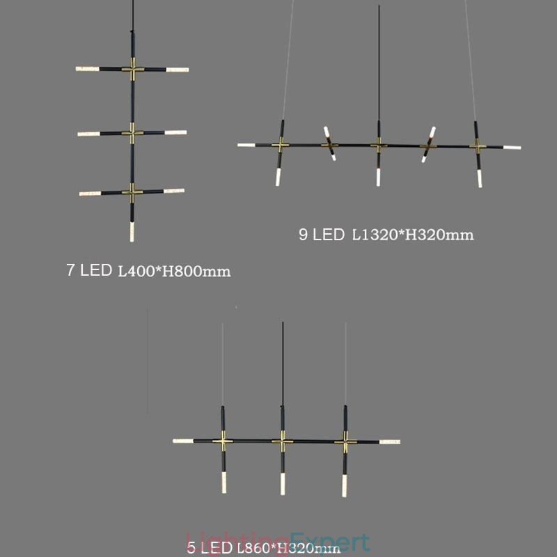 Simple Pendant Light Creative Splicing Warm White Ceiling Light DIY Combination Lamp