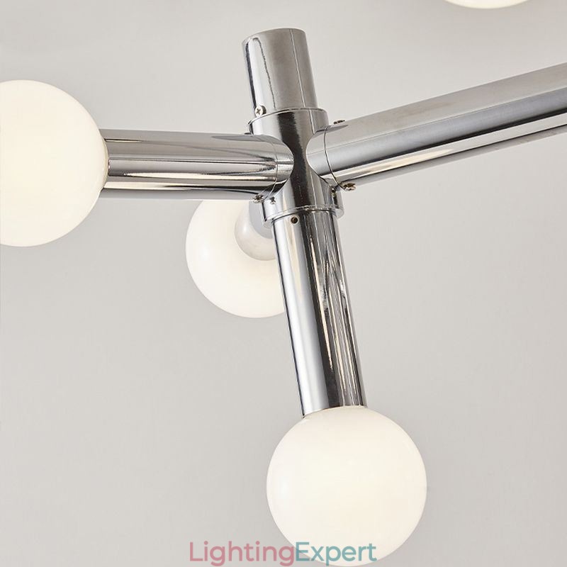 Simple Pendant Light Wrought Iron Magic Beans Molecule Ceiling Light