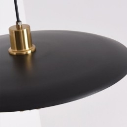 Nordic Pendant Light Creative Wrought Iron Disc Ceiling Light