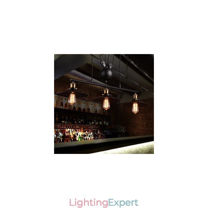 Modern Contemporary Mini Style Metal Chandelier