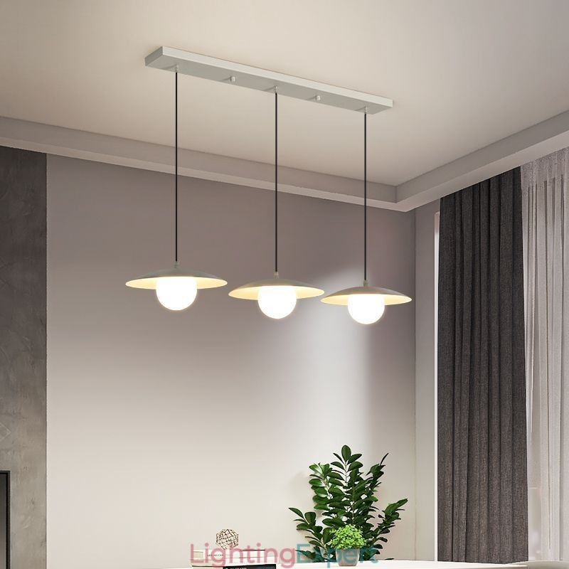 Nordic Pendant Creative Wrought Iron G9 Disc Ceiling Light