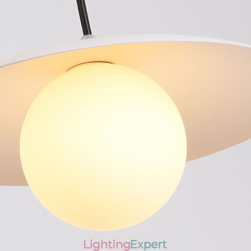 Nordic Pendant Creative Wrought Iron G9 Disc Ceiling Light