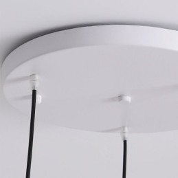 Nordic Pendant Creative Wrought Iron G9 Disc Ceiling Light