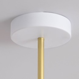 Nordic Pendant Light Creative G9 Wrought Iron Disc Ceiling Light