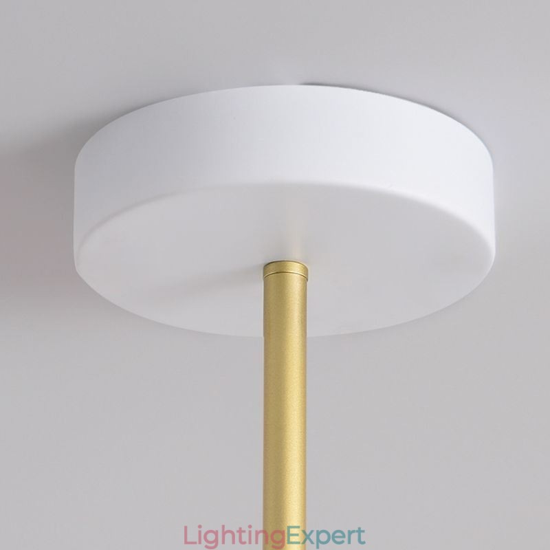 Nordic Pendant Light Creative G9 Wrought Iron Disc Ceiling Light