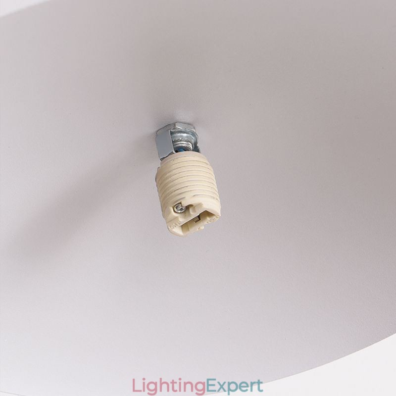 Nordic Pendant Light Creative G9 Wrought Iron Disc Ceiling Light