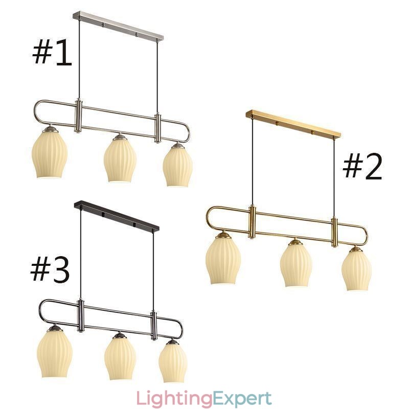 Nordic Pendant Light Wrought Iron Creative Stamen Ceiling Light