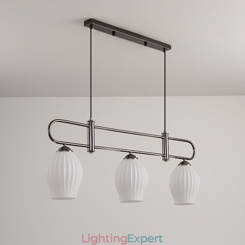 Nordic Pendant Light Wrought Iron Creative Stamen Ceiling Light