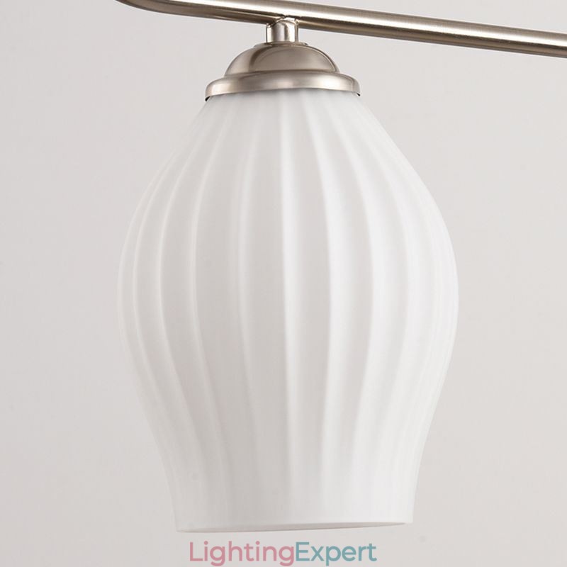 Nordic Pendant Light Wrought Iron Creative Stamen Ceiling Light