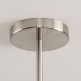 Nordic Pendant Light Creative Wrought Iron Sand Nickel Flower Stamen Ceiling Light