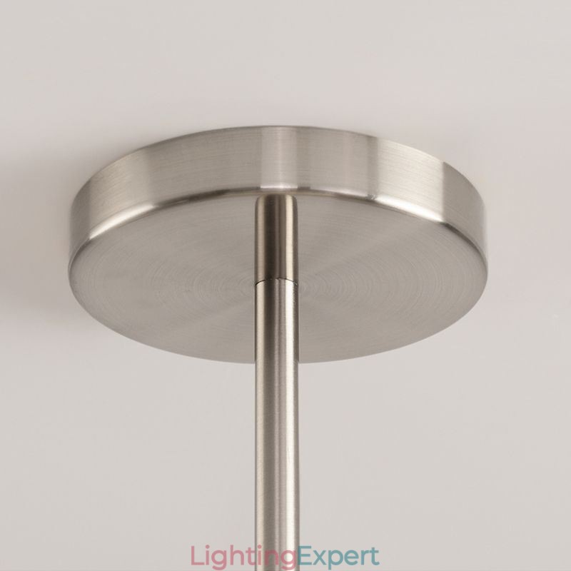 Nordic Pendant Light Creative Wrought Iron Sand Nickel Flower Stamen Ceiling Light