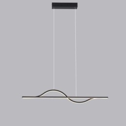 Stylish Pendant Light Aluminum Art Wave Ceiling Lamp