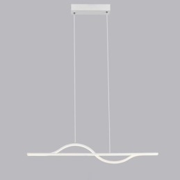Stylish Pendant Light Aluminum Art Wave Ceiling Lamp