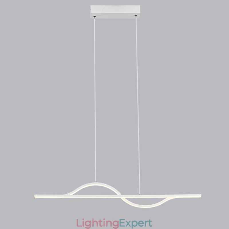 Stylish Pendant Light Aluminum Art Wave Ceiling Lamp