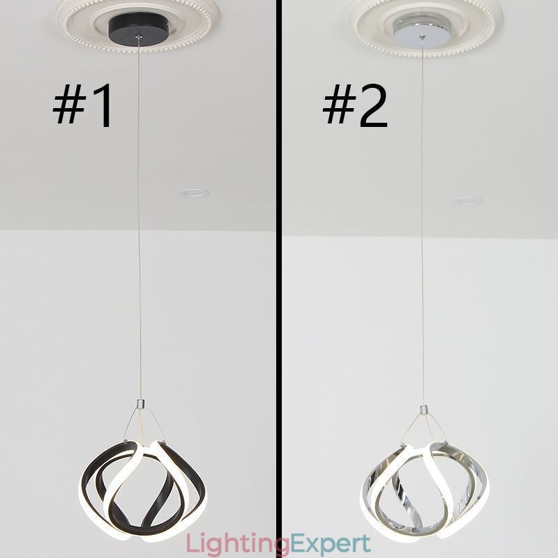 Pendant Light Aluminum Art Small Pumpkin Ceiling Light