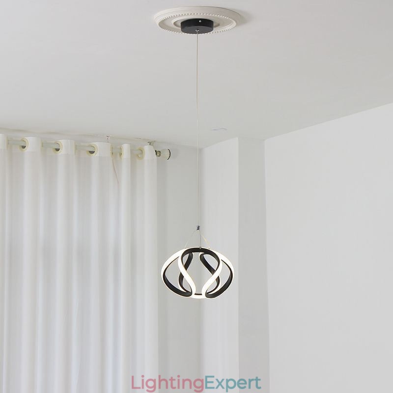 Pendant Light Aluminum Art Small Pumpkin Ceiling Light