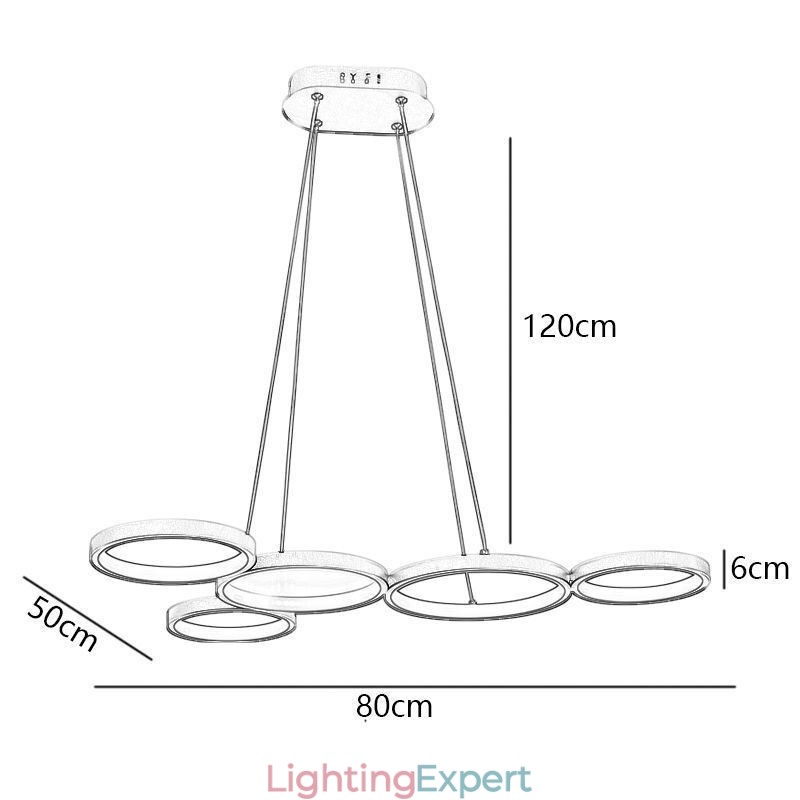 Stylish Pendant Light Aluminum Art Ceiling Light