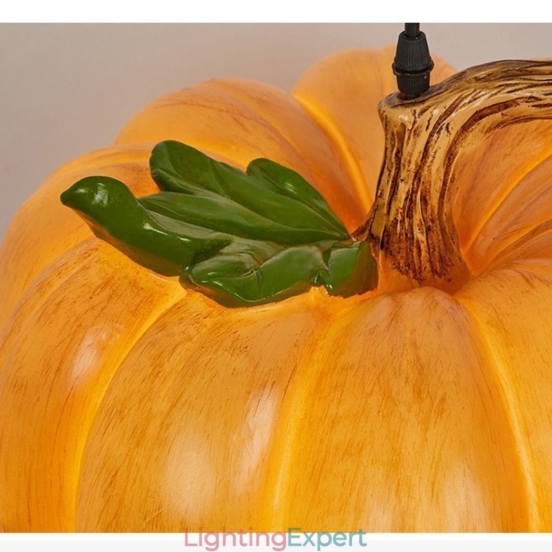 Japanese Retro Pumpkin Pendant Light Creative Ceiling Lights