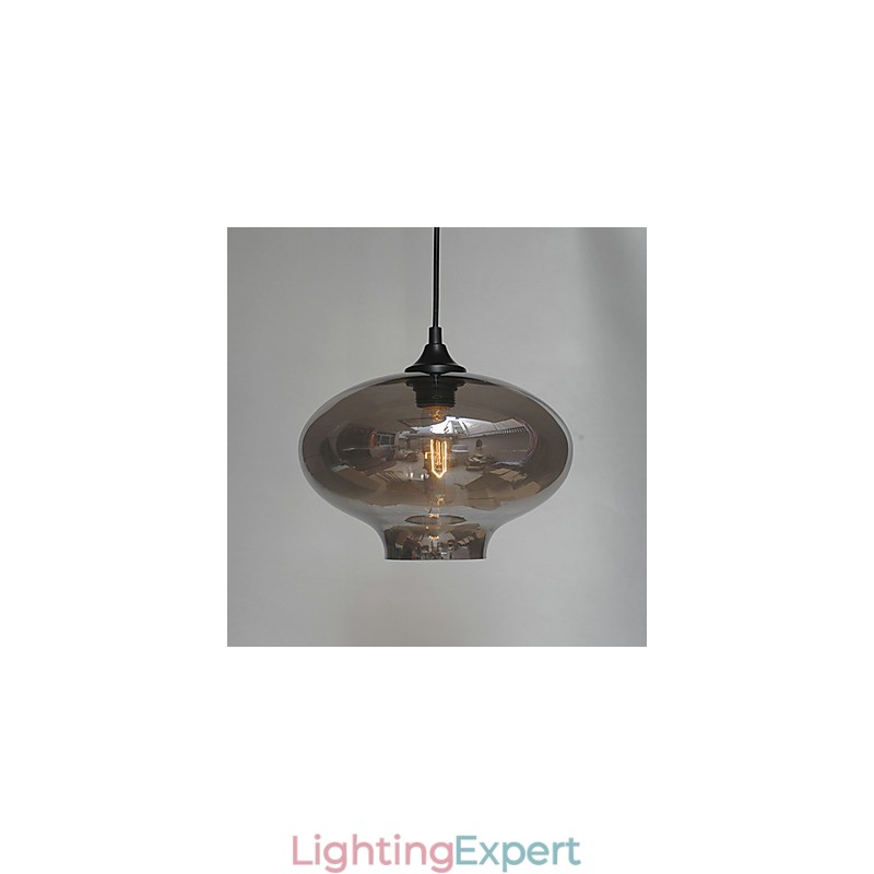 Bubble Design Pendant 1 Light Minimalist Iron Painting
