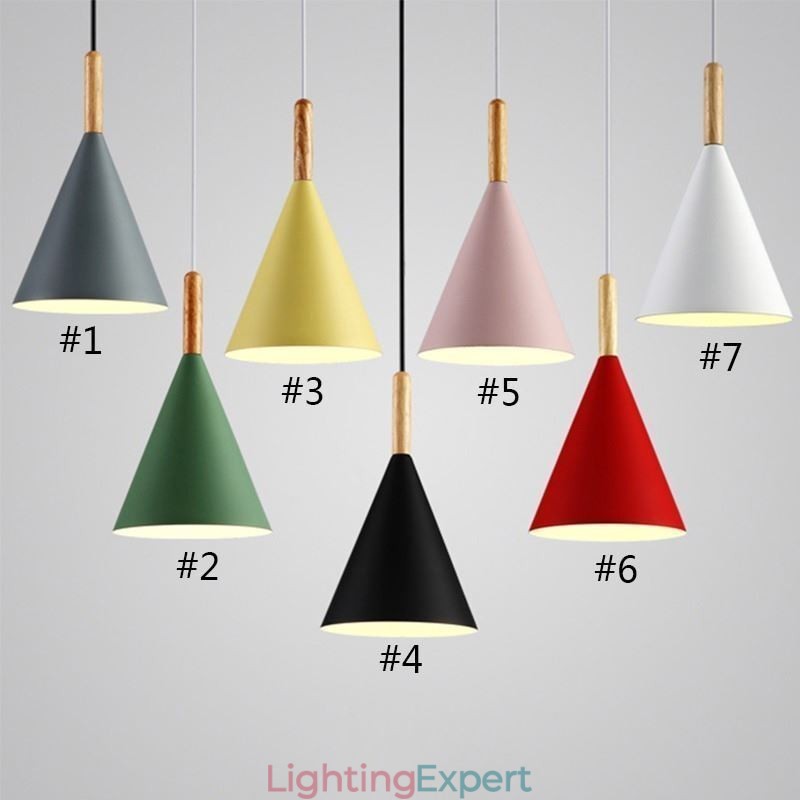 Nordic Macaron Pendant Light Single Head Pendant Lamp