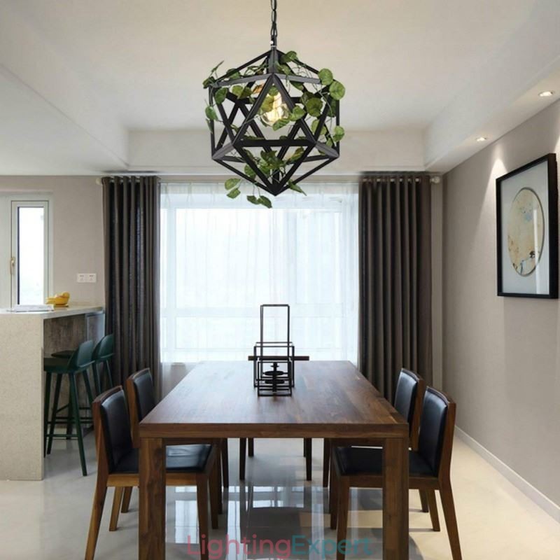 Industrial Vintage Pendant Light Iron Birdcage Pendant Lamp
