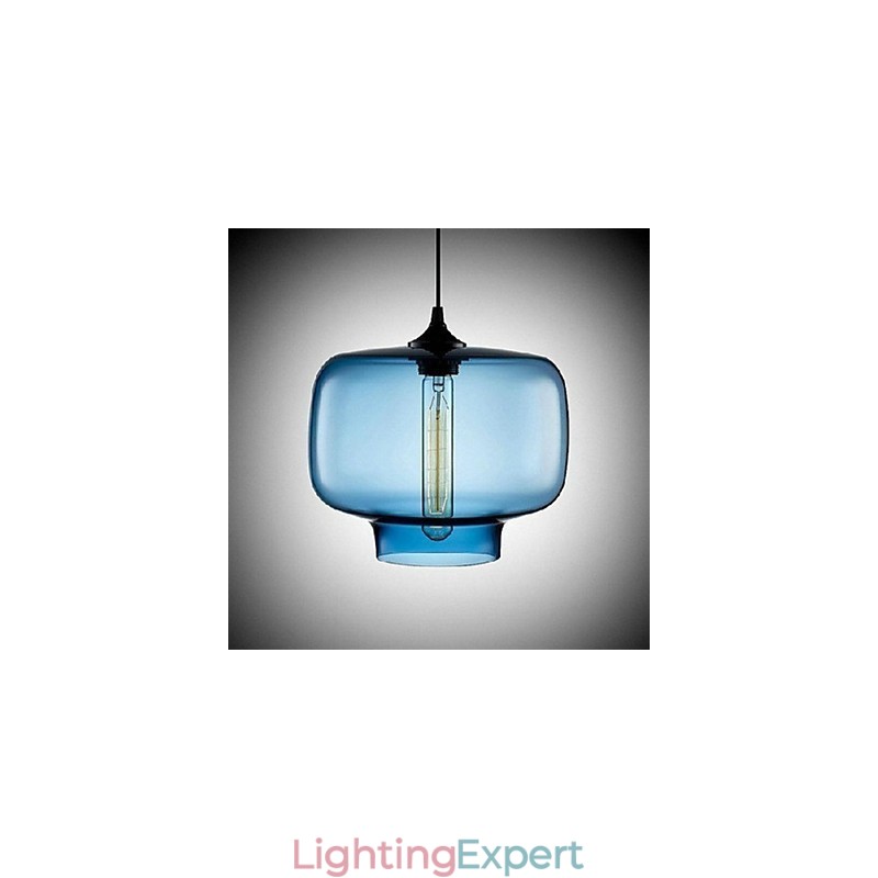 Bottle Design Pendant 1 Light Concise Iron Painting