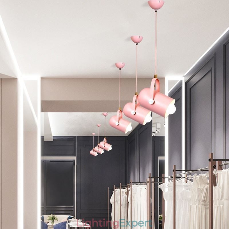 Nordic Colorful Pendent Light Macaron Single Head Pendant Lamp