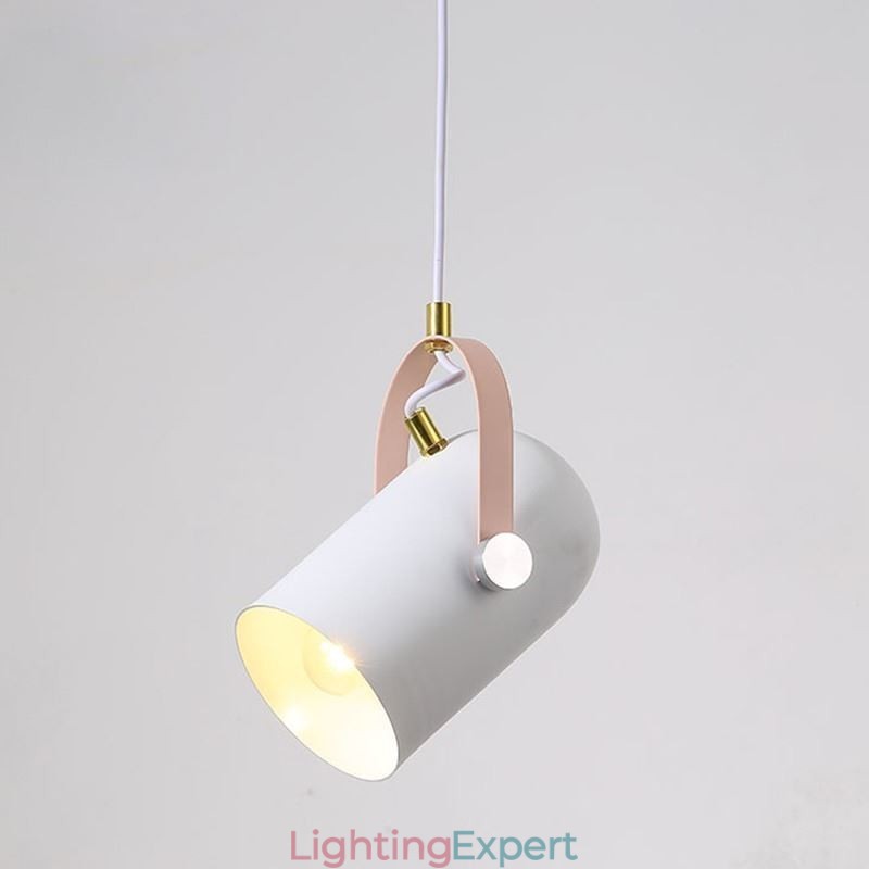 Nordic Colorful Pendent Light Macaron Single Head Pendant Lamp