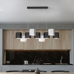 Modern Hexagonal Hanging Light Creative Combination Pendant Lamp